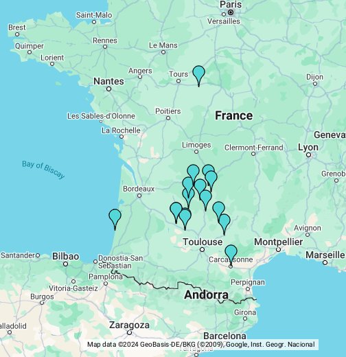 France Google My Maps