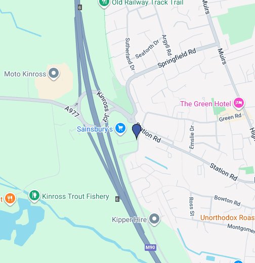 Kinross Park and Ride Google My Maps