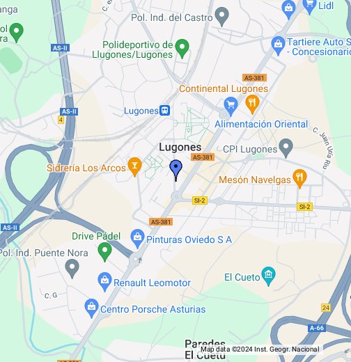 Fundacion Amigos del Principado de Asturias - Google My Maps
