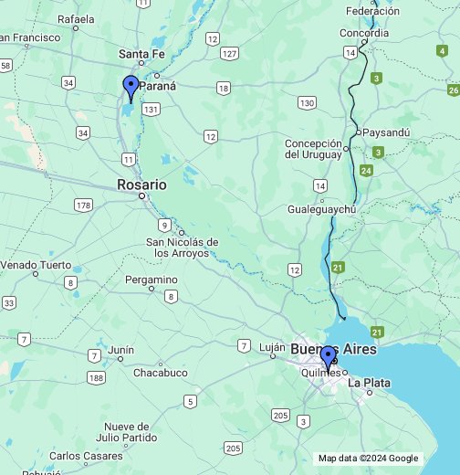 Mapa ciudad de Rosario - Google My Maps