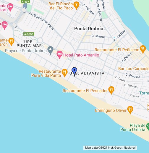 Albergue Juvenil Punta Umbría - Google My Maps