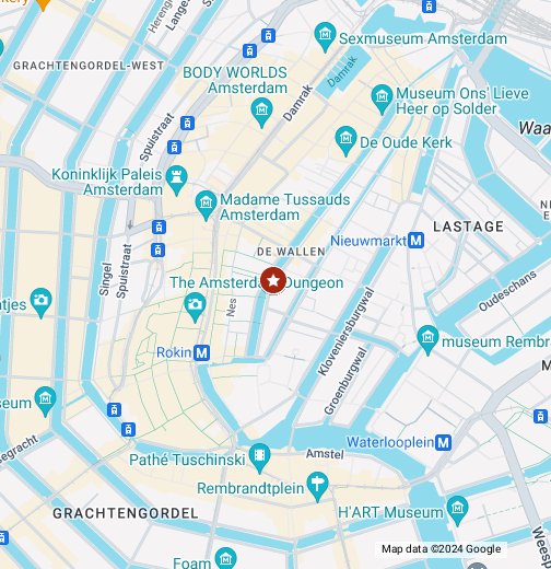 Oudezijds Voorburgwal - The Grand - Google My Maps
