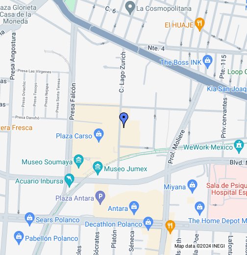 LAGO ZURICH - Google My Maps
