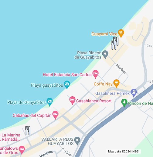Rincon De Guayabitos Nayarit Mexico Restaurants - Google My Maps