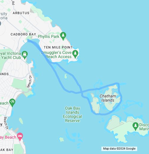 Chatham Island 01 03 10 Google My Maps